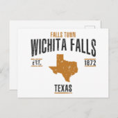 Wichita Falls Postkarte (Vorne/Hinten)