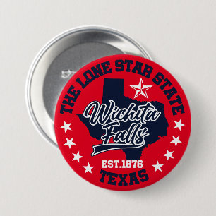 Wichita Falls, Texas Button