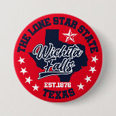Wichita Falls, Texas Button (Vorderseite)