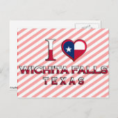 Wichita Falls, Texas Postkarte (Vorne/Hinten)