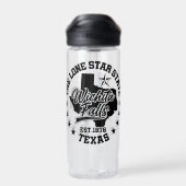 Wichita Falls, Texas Trinkflasche (Rückseite)