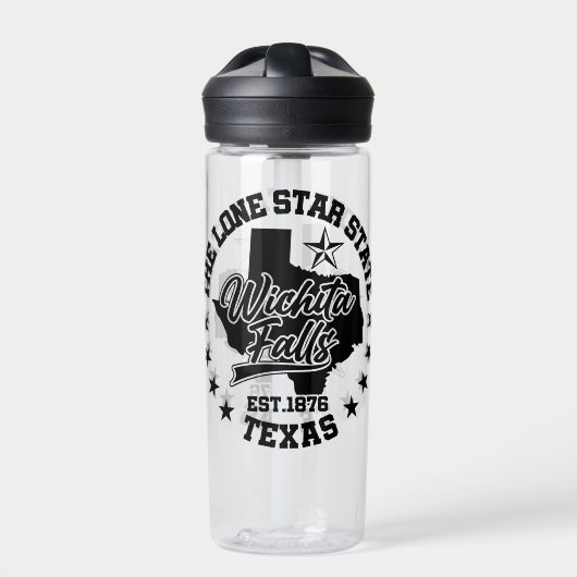 Wichita Falls, Texas Trinkflasche (Vorderseite)