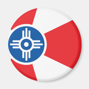 Wichita-Flagge Magnet