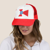 Wichita-Flagge Truckerkappe (Beispiel)