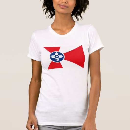 Wichita-Flaggen-T - Shirt (Vorderseite)
