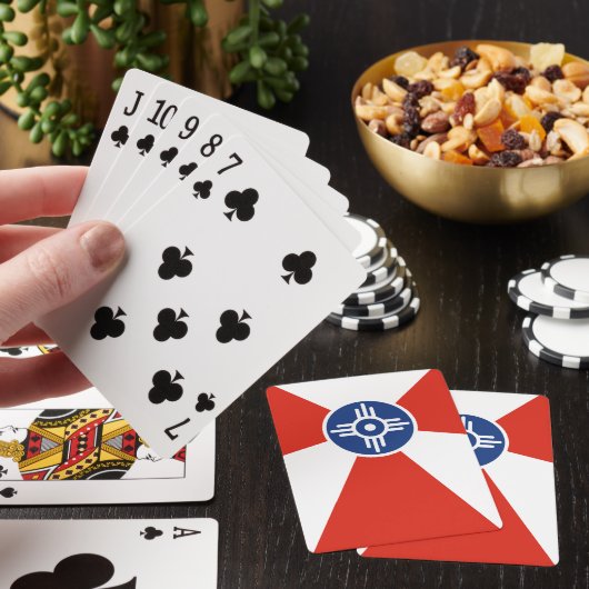 Wichita ICT Flag Spielkarten (In Situ)