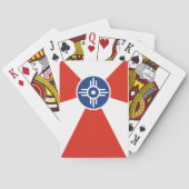 Wichita ICT Flag Spielkarten (Rückseite)