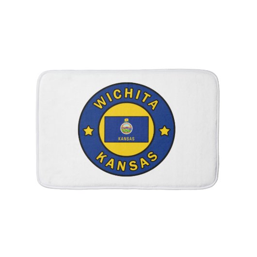 Wichita Kansas Badematte (Vorderseite)
