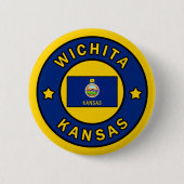 Wichita Kansas Button (Vorderseite)