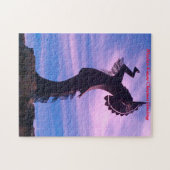 Wichita Kansas.Christmas Grüße Puzzle (Horizontal)