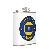 Wichita Kansas Flachmann (Rechts)