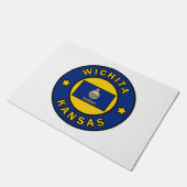 Wichita Kansas Fußmatte (Schrägansicht)