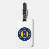 Wichita Kansas Gepäckanhänger (Vorderseite vertikal)