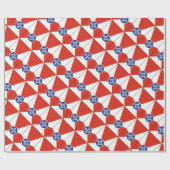 Wichita Kansas ICT Flag Geschenkpapier (Flach)