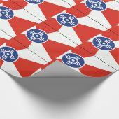 Wichita Kansas ICT Flag Geschenkpapier (Ecke)