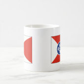 Wichita Kansas ICT Flag Kaffeetasse (Mittel)