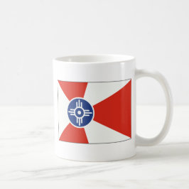 Wichita Kansas ICT Flag Kaffeetasse