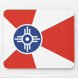 Wichita Kansas ICT Flag Mousepad