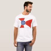 Wichita Kansas ICT Flag T-Shirt (Vorne ganz)