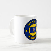 Wichita Kansas Kaffeetasse (Vorderseite Links)