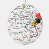 Wichita, Kansas Keramik Ornament (Links)