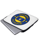 Wichita Kansas Laptopschutzhülle (Vorne Knopf)