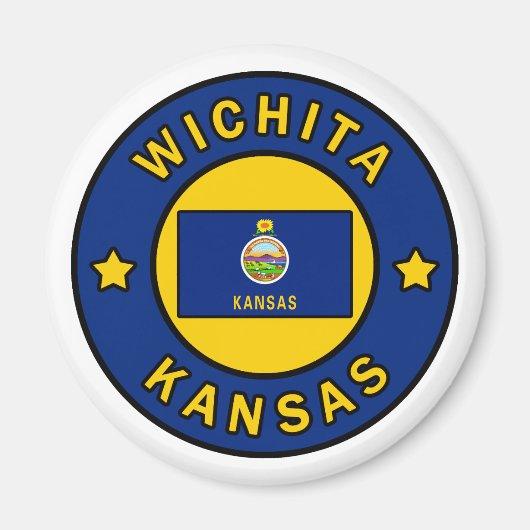 Wichita Kansas Magnet (Vorne)