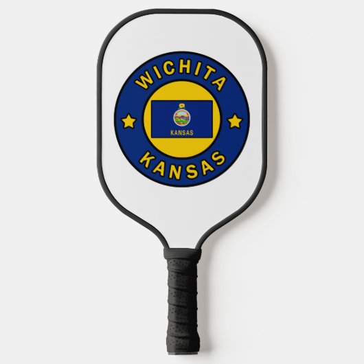 Wichita Kansas Pickleball Schläger (Vorderseite)