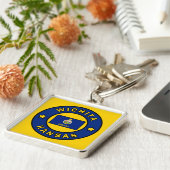 Wichita Kansas Schlüsselanhänger (Seite)