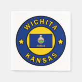 Wichita Kansas Serviette (Vorderseite)