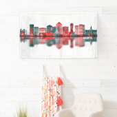Wichita Kansas Skyline Banner (Insitu)