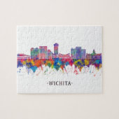 Wichita Kansas Skyline Puzzle (Horizontal)