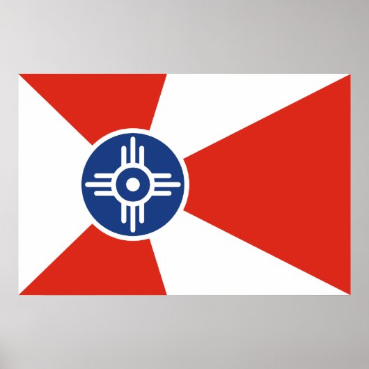 Wichita, Kansas, Vereinigte Staaten Poster (Vorne)