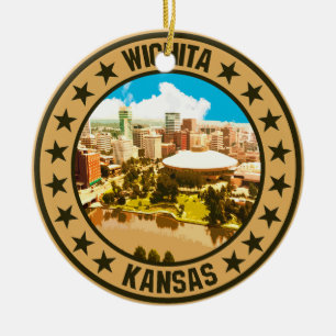 Wichita Keramik Ornament