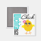 Wichita KS Chick Magnet (Vorderseite/Rückseite)