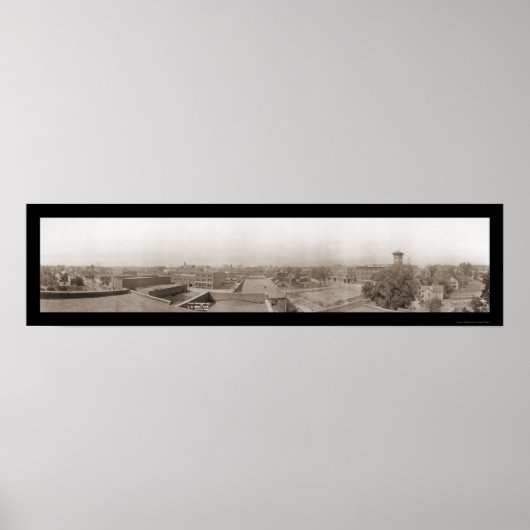 Wichita, KS Foto 1912 Poster (Vorne)