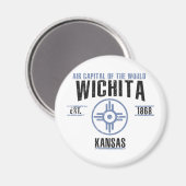 Wichita Magnet (Vorderseite/Rückseite)