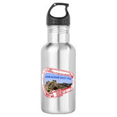 Wichita Mountains Climbing Carabiner Edelstahlflasche (Vorderseite)