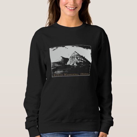 Wichita Mountains Granite Oklahoma Vereinigte Staa Sweatshirt (Vorderseite)