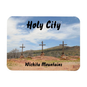 Wichita Mountains Heilige Stadt Magnet