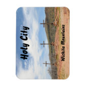 Wichita Mountains Heilige Stadt Magnet (Vertikal)
