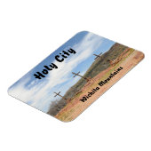 Wichita Mountains Heilige Stadt Magnet (Linke Seite)