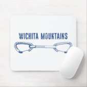Wichita Mountains Rock Climbing Quickziehung Mousepad (Mit Mouse)