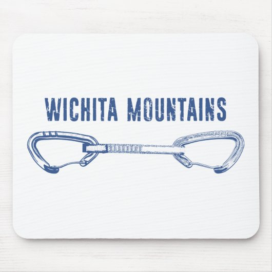 Wichita Mountains Rock Climbing Quickziehung Mousepad (Vorne)
