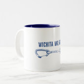 Wichita Mountains Rock Climbing Quickziehung Zweifarbige Tasse (Vorderseite Links)