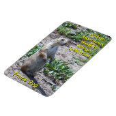 Wichita Mountains Wildlife Refuge Prairie Dog Magnet (Linke Seite)