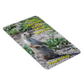 Wichita Mountains Wildlife Refuge Prairie Dog Magnet (Rechte Seite)