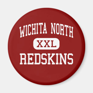 Wichita-Nord- Indianer - hohes - Wichita Kansas Magnet