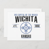 Wichita Postkarte (Vorne/Hinten)