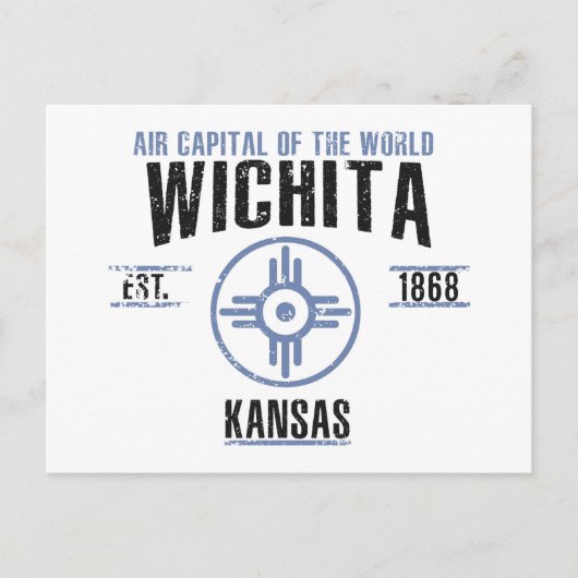 Wichita Postkarte (Vorderseite)